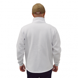 Толстовка без капюшона из футера однотонная