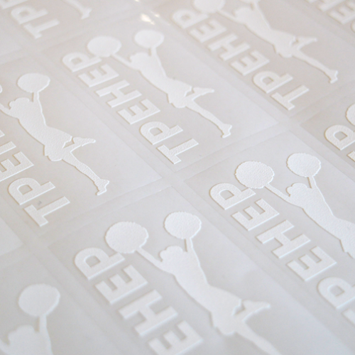 Аппликация (самоклеящаяся пленка, без монтажной пленки)