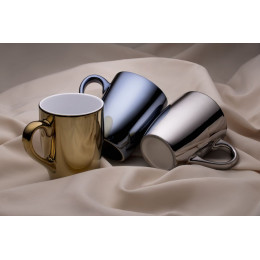 Кружка Lacerta, темно-синий металлик