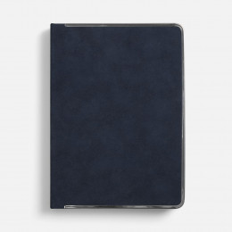 Ежедневник Metal Frame на заказ, датированный, синий