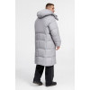 Пуховик унисекс Kapsula, серый