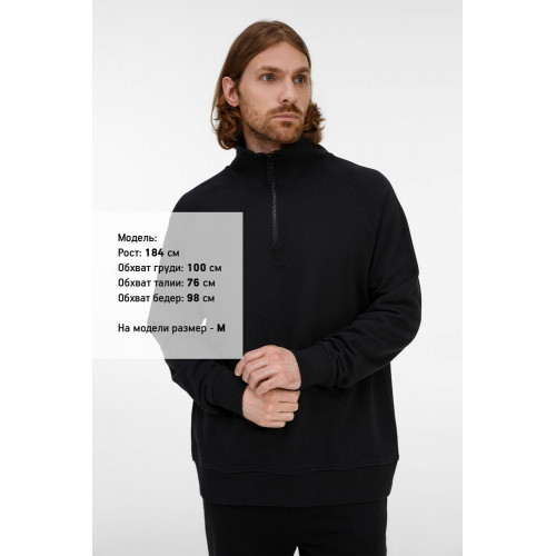 Толстовка унисекс S3, черная