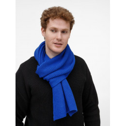Шарф Nobilis Mono, ярко-синий