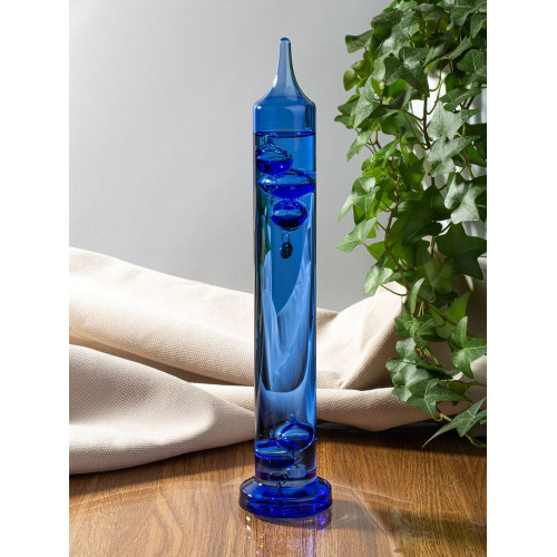 Термометр стеклянный «Галилео», голубой