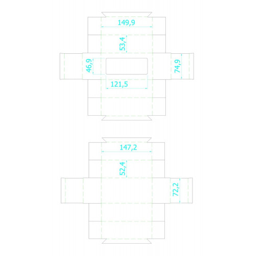 Коробка с окном Vindu, малая