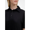 Рубашка поло унисекс Senti, черная
