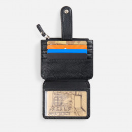 Картхолдер на молнии Unison, черный