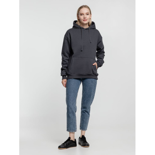 Худи Kirenga Heavy 2.0, темно-серое (графит)