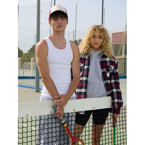 Майка унисекс Pablo, белая