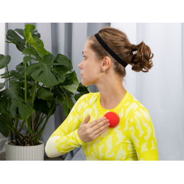 Массажный мяч для МФР Relaxify, красный