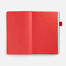 Ежедневник White Shall, недатированный, бело-красный