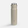 Термобутылка Tateyama, серо-бежевая