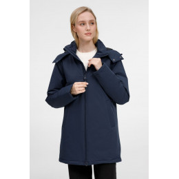 Куртка-парка унисекс Sfera, темно-синяя