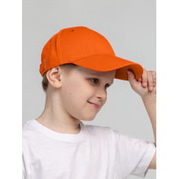 Бейсболка детская Capture Kids, оранжевая