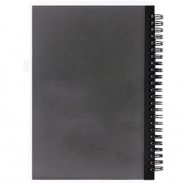 Ежедневник Notera Maxi, недатированный, серый