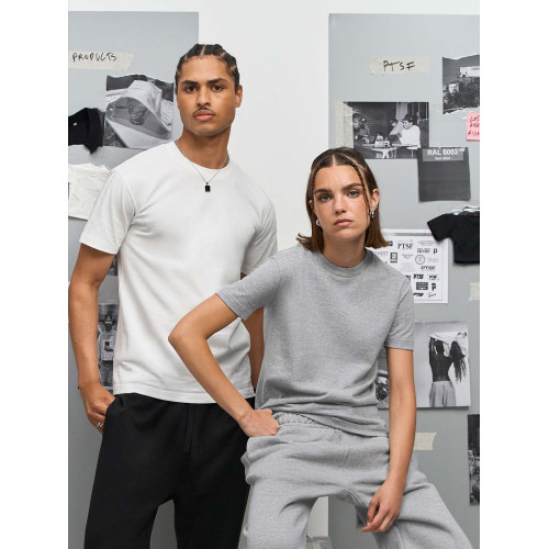 Футболка унисекс Cliff, серый меланж