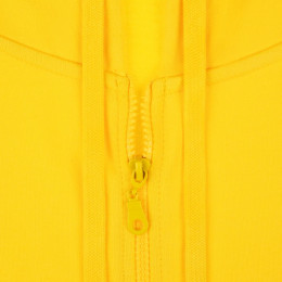 Толстовка на молнии с капюшоном Siverga 2.0, желтая