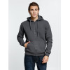 Толстовка на молнии с капюшоном Siverga Heavy 2.0, темно-серая (графит)