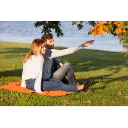 Плед для пикника Soft & Dry 2, ярко-синий