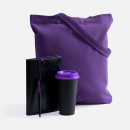 Набор Alanis, черный с фиолетовым