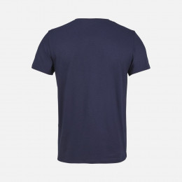 Футболка унисекс Regent с V-образным вырезом, кобальт (темно-синяя)