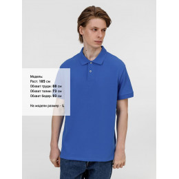 Рубашка поло унисекс Pacific, ярко-синяя (royal)
