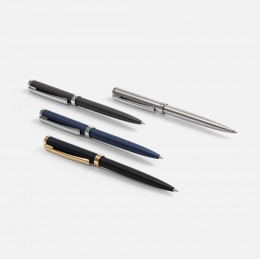 Ручка шариковая Delgado, матовая черная