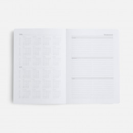 Ежедневник Flex Shall, датированный, синий