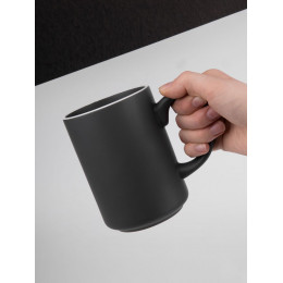 Кружка Mugful, темно-серая (графитовая)