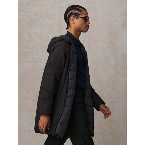 Куртка-парка унисекс Reverse, темный хаки