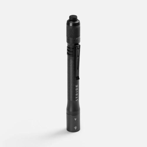 Фонарик с фокусировкой луча Fokus, серо-синий