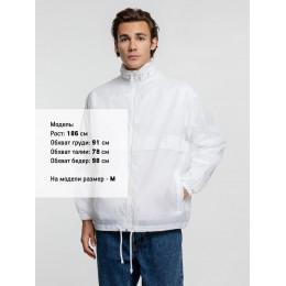 Ветровка из нейлона Surf 210, белая