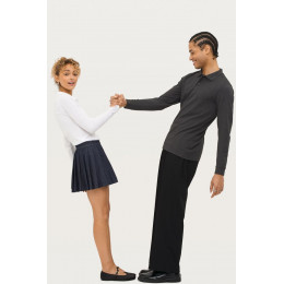 Рубашка поло женская с длинным рукавом Perfect LSL Women, ярко-синяя