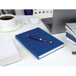 Ручка шариковая Broad Ring, глянцевая, черная