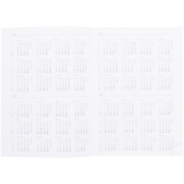 Ежедневник Favor Metal, недатированный, голубой