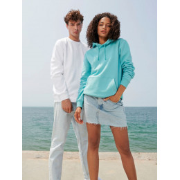 Свитшот унисекс Columbia, светло-серый меланж