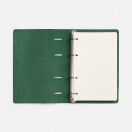 Ежедневник inStream, недатированный, зеленый