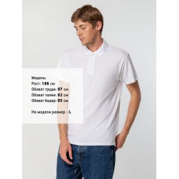 Рубашка поло мужская Spring 210, бордовая