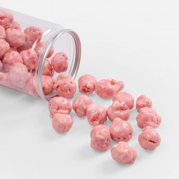 Попкорн Carambole, карамельный в глазури «Клубника»