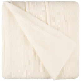 Плед Nessona Alpaca, белый (ванильный)