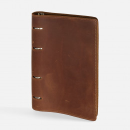 Ежедневник inStream, недатированный, коричневый