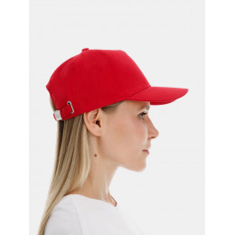 Бейсболка Long Beach, красная