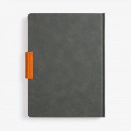 Ежедневник Grande Strap на заказ, датированный, серый