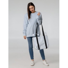 Шопер Clarity с белым органайзером, прозрачный