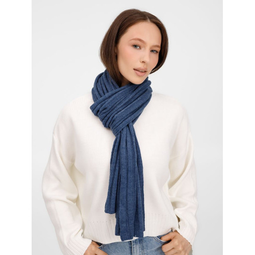 Шарф Metelitsa, синий меланж (джинс)