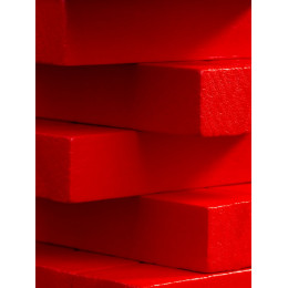 Игра «Деревянная башня мини», красная