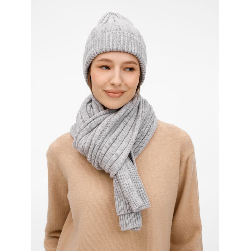 Шапка Bellish, светло-серый меланж