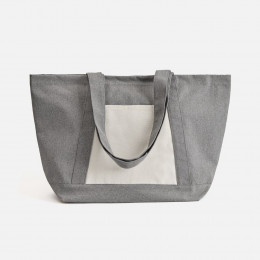 Шопер Shophop, серый с неокрашенным