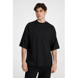 Футболка оверсайз унисекс T9, черная