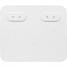 Станция беспроводной зарядки с колонкой и ночником Trilogy, белая